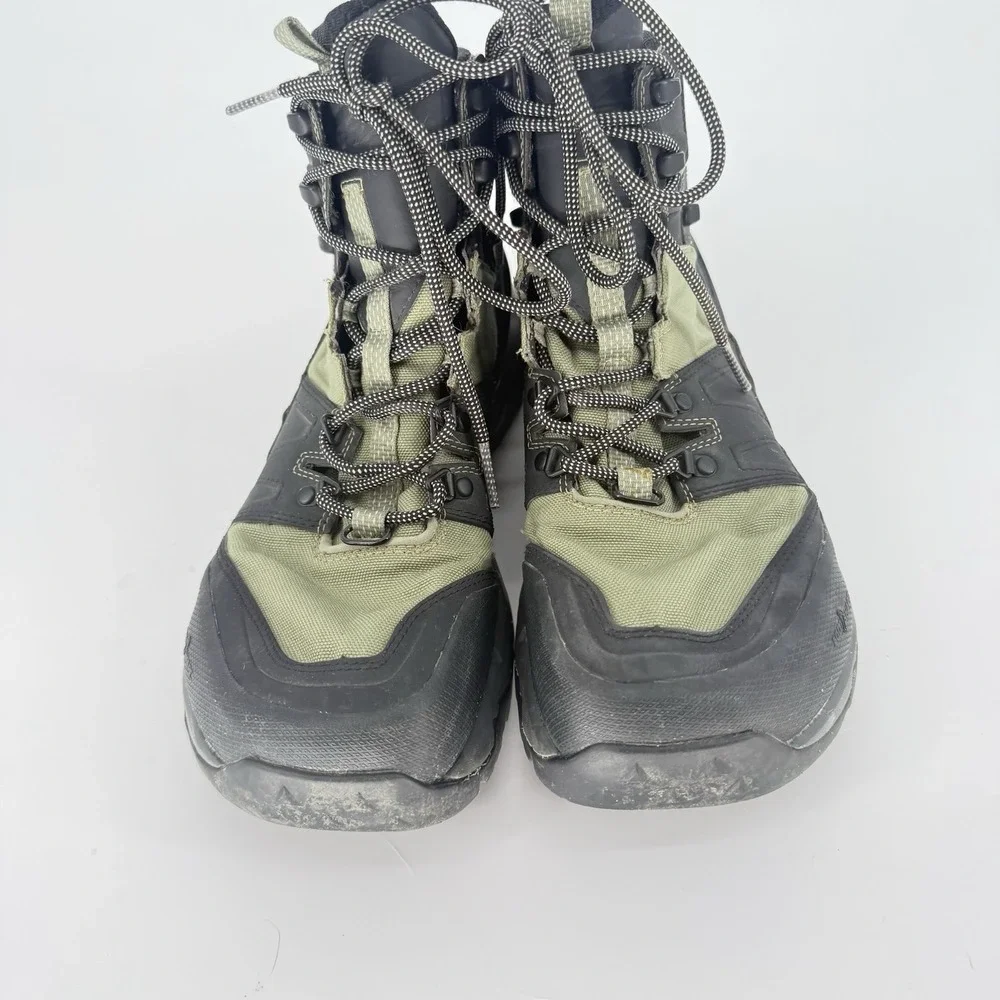 Altra Tushar Hiking Boots Mens 10.5 Green Black Waterproof Outdoor Trail Rugged